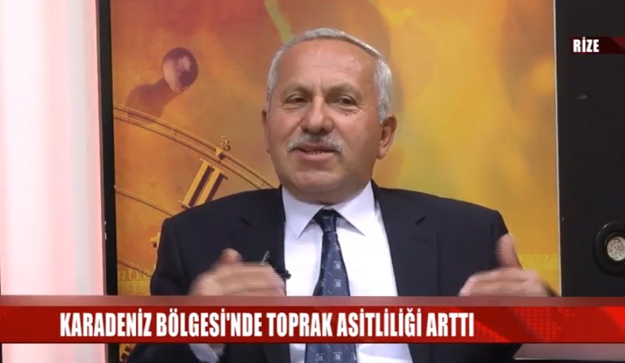 KARADENİZ BÖLGESİ’NDE TOPRAK ASİTLİLİĞİ ARTTI