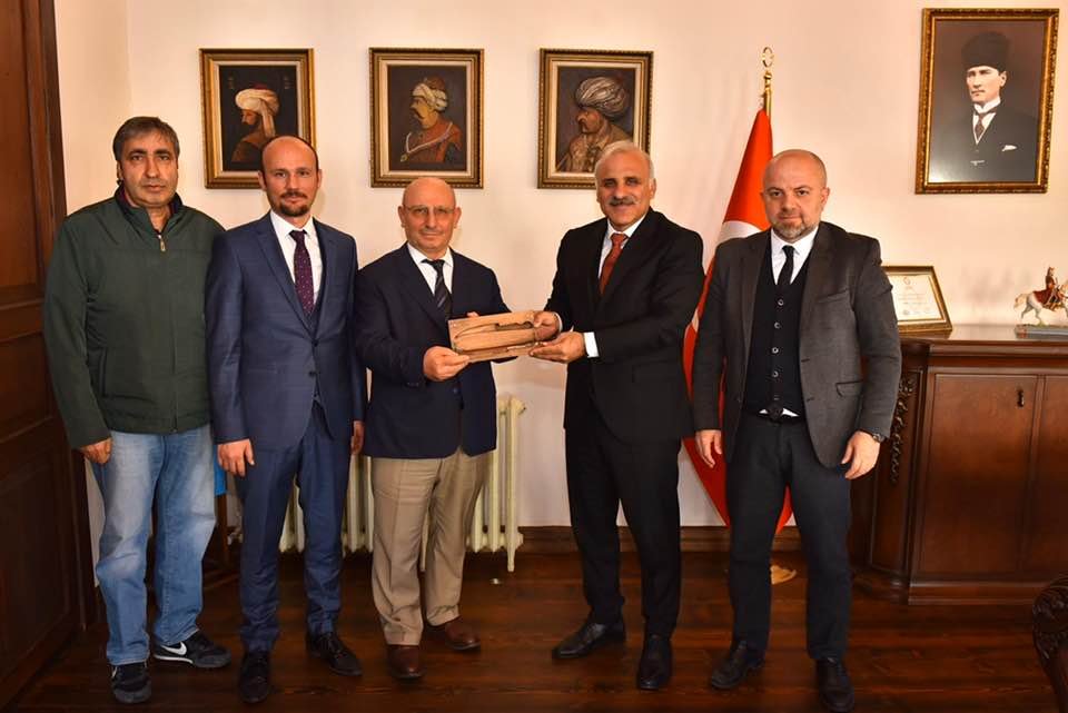 Çaytv'den Trabzon Büyükşehir Belediye Başkanı Murat Zorluoğlun'a hayırlı olsun ziyareti