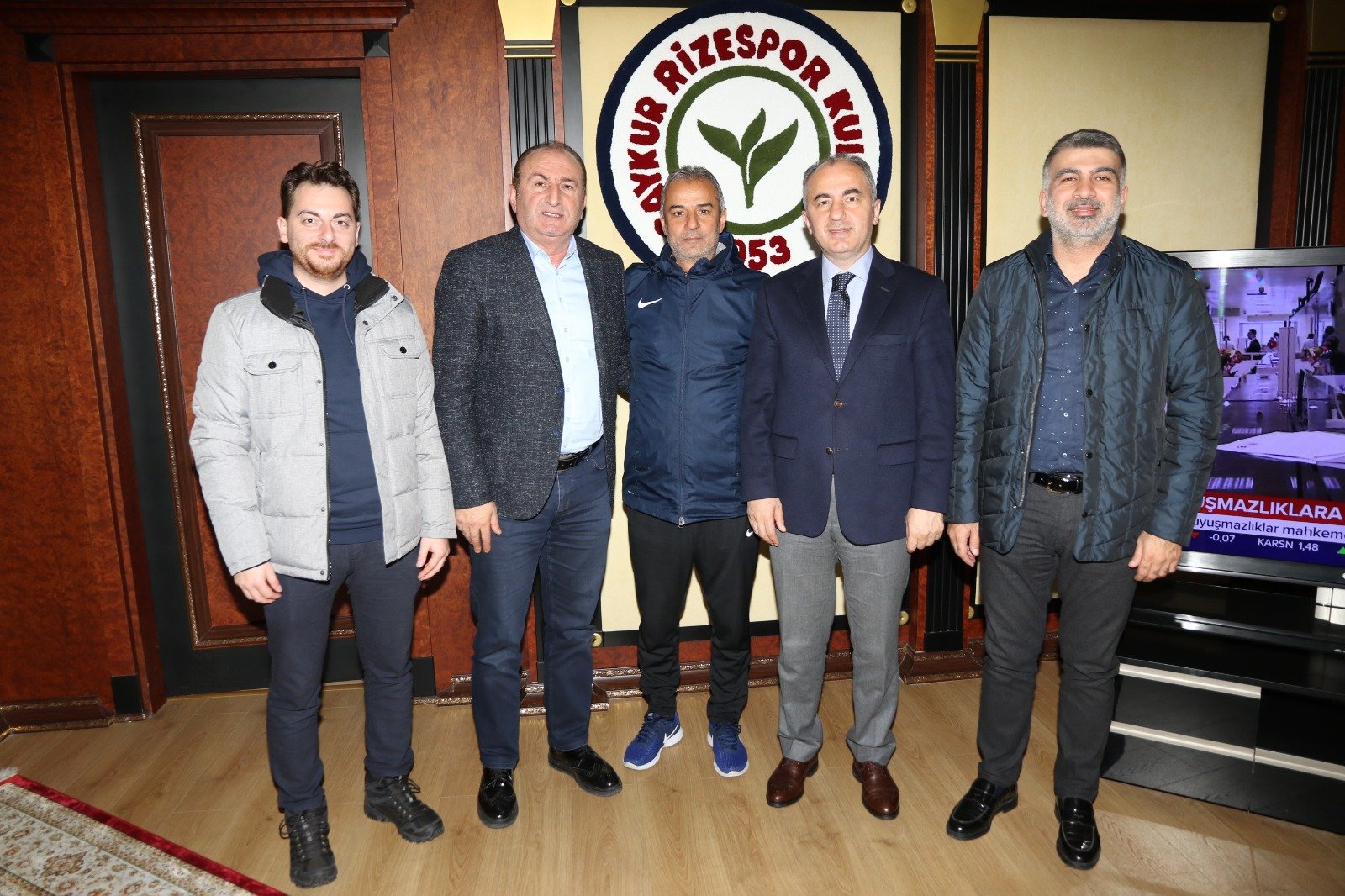 İsmail Kartal; Rize Belediye Başkanı Rahmi Metin'i Ziyaret Etti