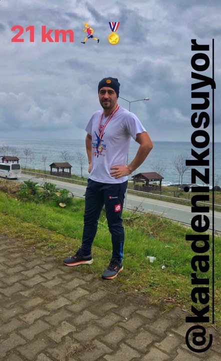 Erdal Ergin Rize’den İstanbul’a Koştu