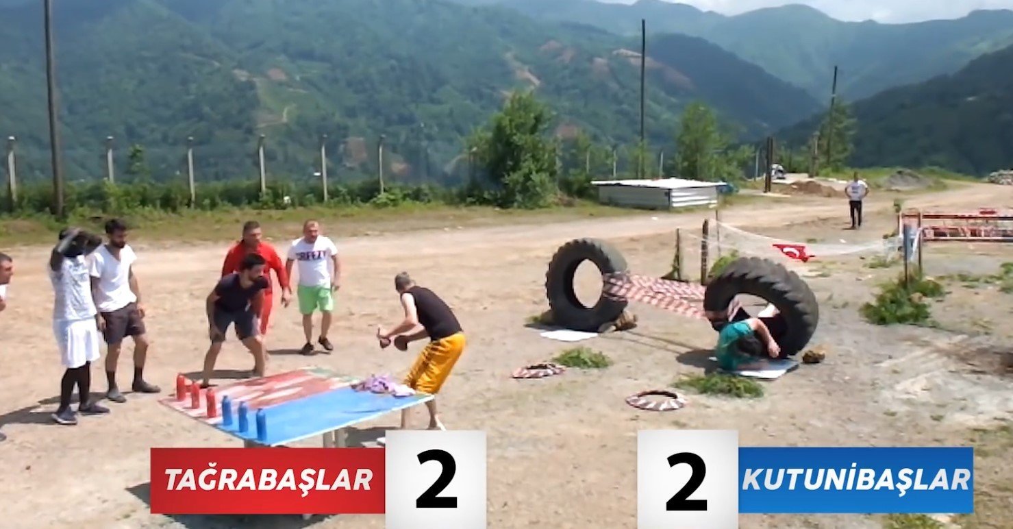 Rizeli gençler kendi Survivor'ını çekti
