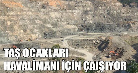 Dağdan 65 Milyon Taş Çıkartılıp Denize Döküldü