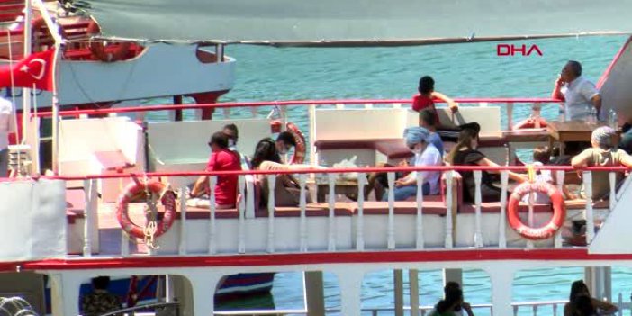 Şahinkaya Kanyonu'na Turist Akını