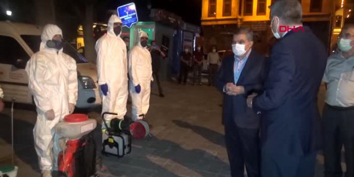 Karaman Valisinden, Gece Koronavirüs Denetimi