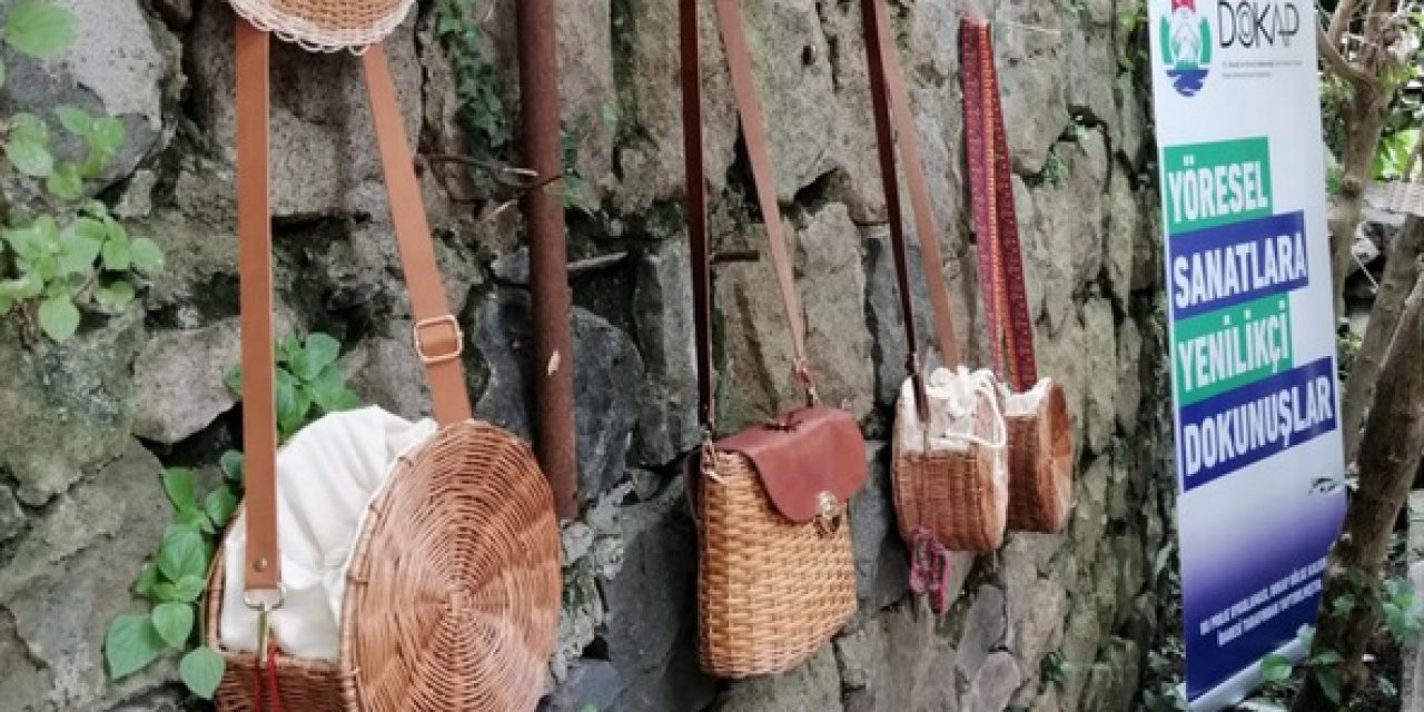 Rize'de "Yöresel Sanatlara Yenilikçi Dokunuşlar" Sergisi Açıldı