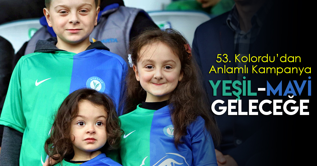 53. Kolordu'dan Çocuklara Ücretsiz Rizespor Forması