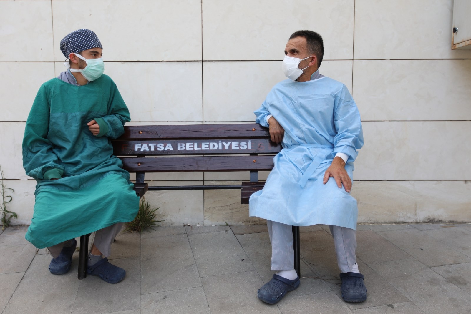 Fatsa Belediyesinden Fiziksel Mesafeli Bank