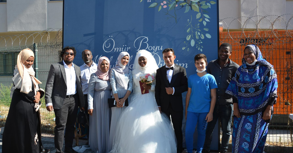 Trabzon'a Tanzanyalı Gelin