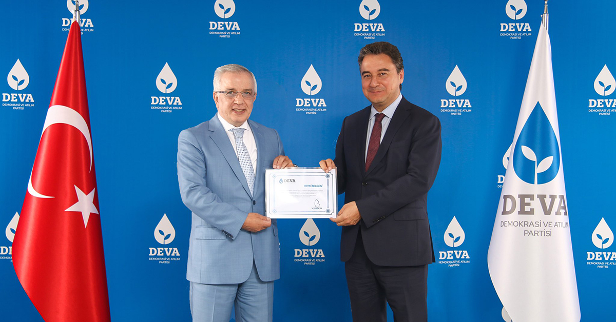 DEVA Partisi'nde İl Yönetimi Oluştu