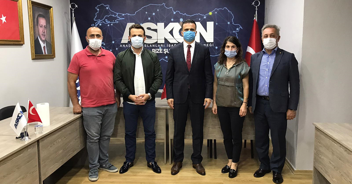Rize Cumhuriyet Başsavcısı Sekücü, ASKON Rize Şubesi'nde