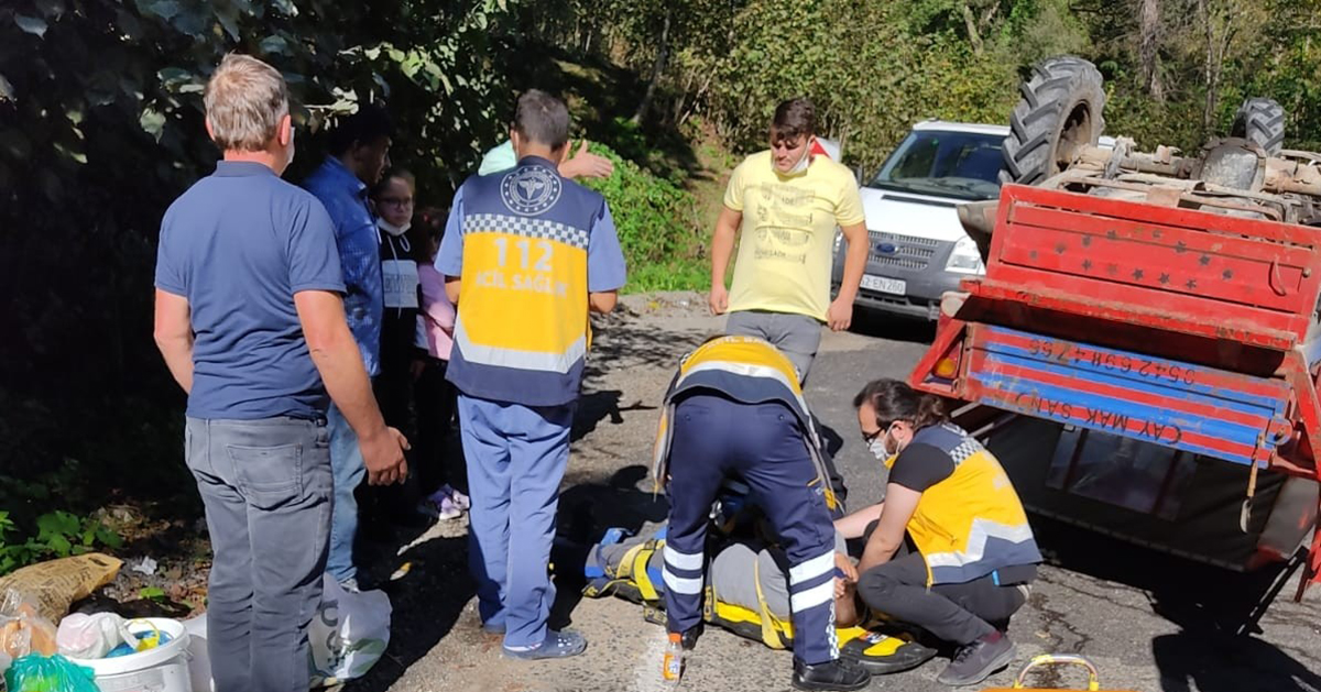 Ordu'da Patpat Kazası: 5 Yaralı