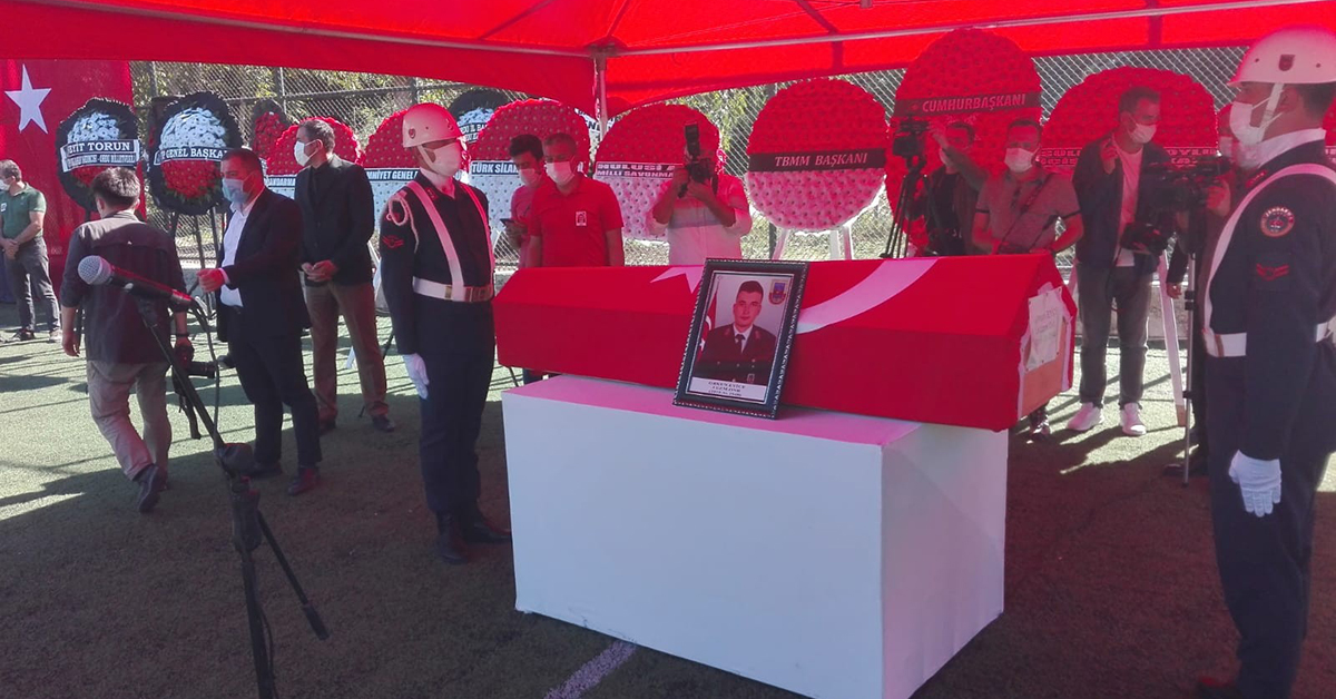Ordu Şehidini Uğurladı