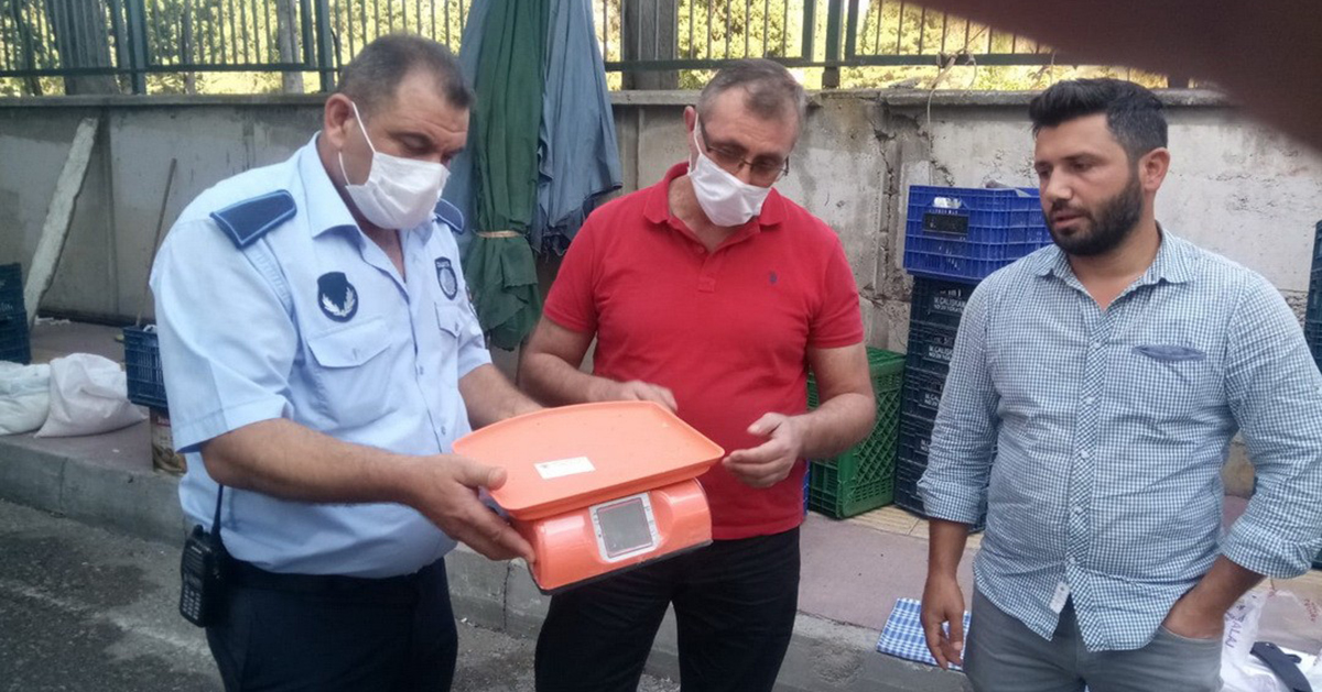 Pazar Yerlerinde Terazi Denetimi