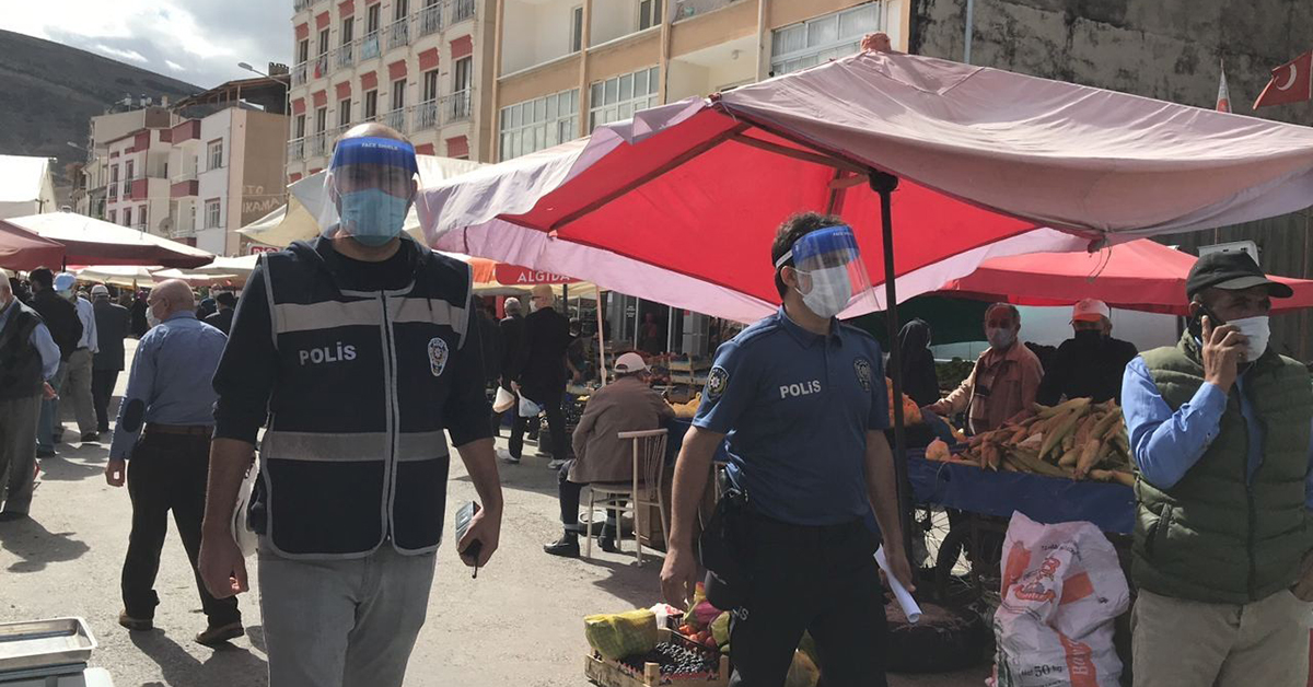 Bayburt’ta Kovid-19 Denetimleri Sürüyor