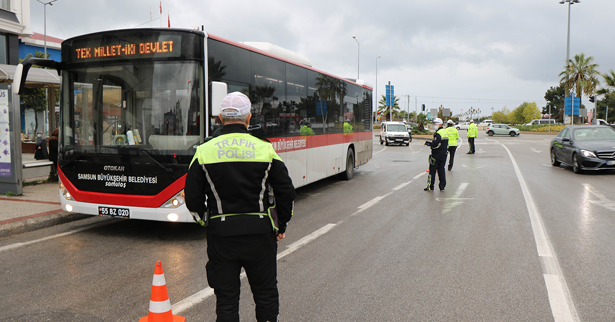 Toplu Taşıma Araçlarına 'Korona' Denetimi