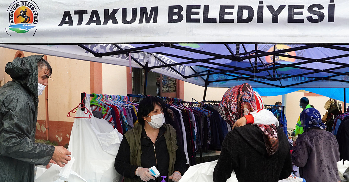 Atakum Belediyesi Paylaşım Merkezi Gezici Mağaza Uygulamasına Yeniden Başladı