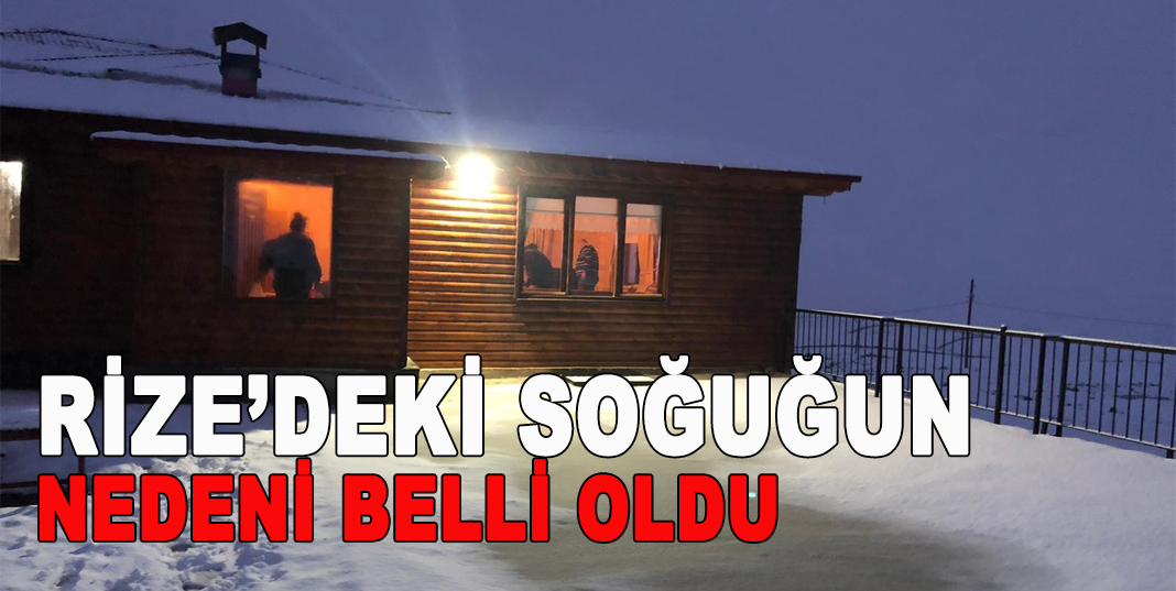 Kar yağışı Rize'nin yaylalarını beyaza bürüdü