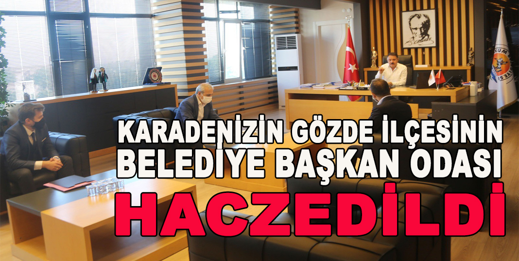 Başkanın makam odası haczedildi