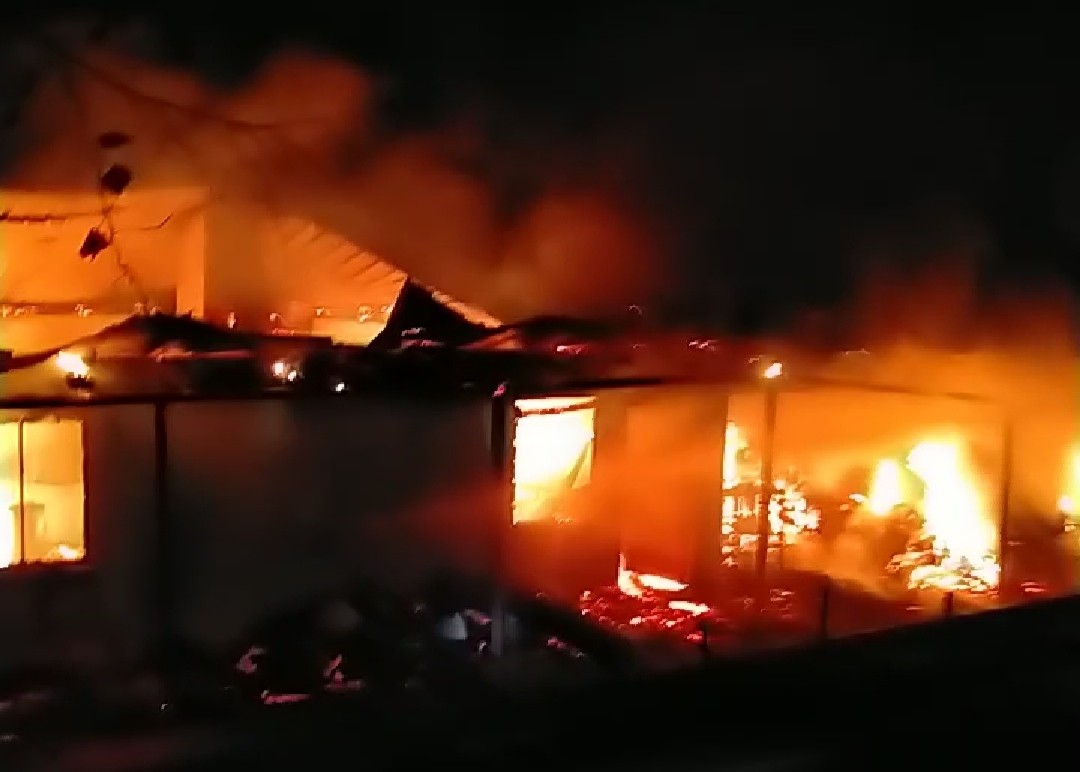 Samsun'da ev yangını