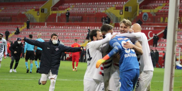 Ziraat Türkiye Kupası: Kayserispor: 3 - Hekimoğlu Trabzon: 3