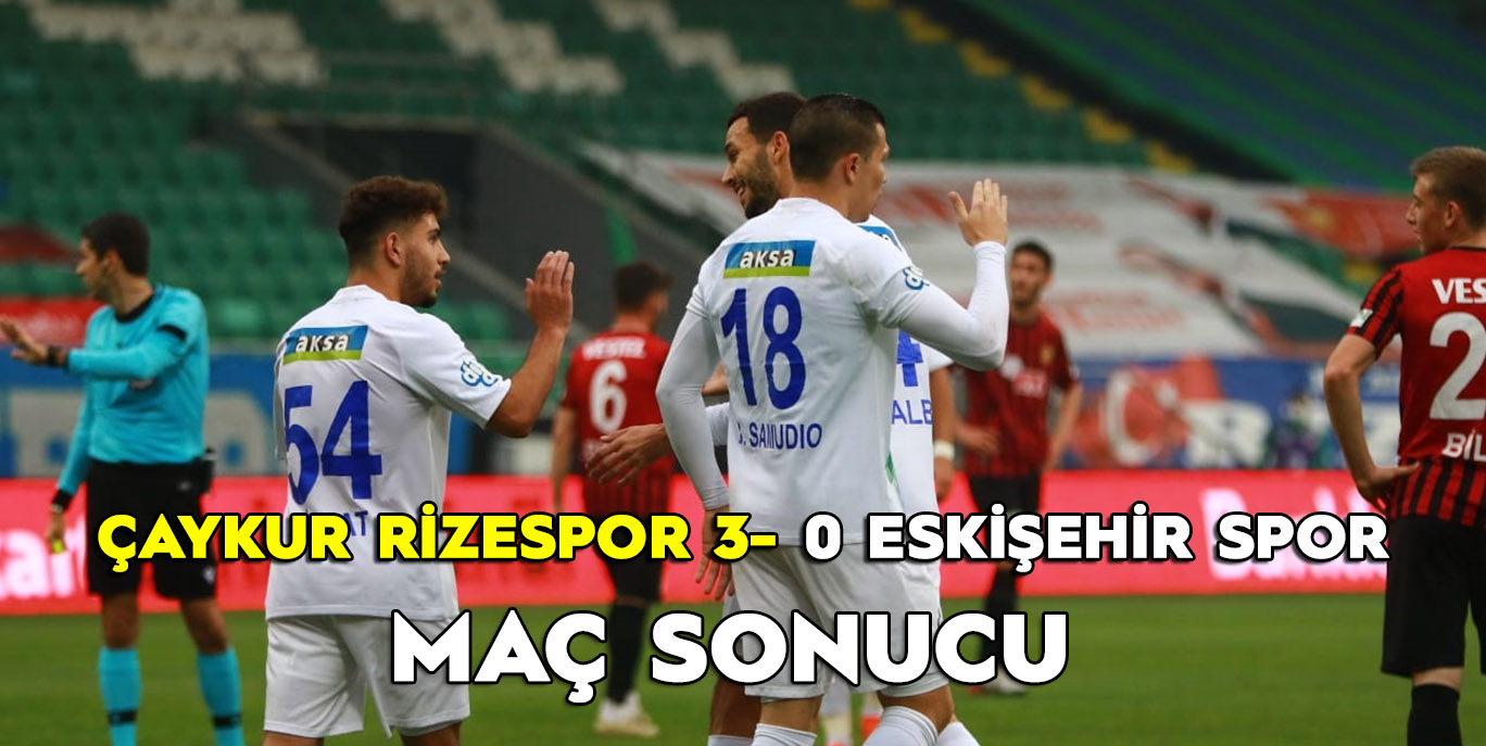 Rizespor Kupada son 16'da