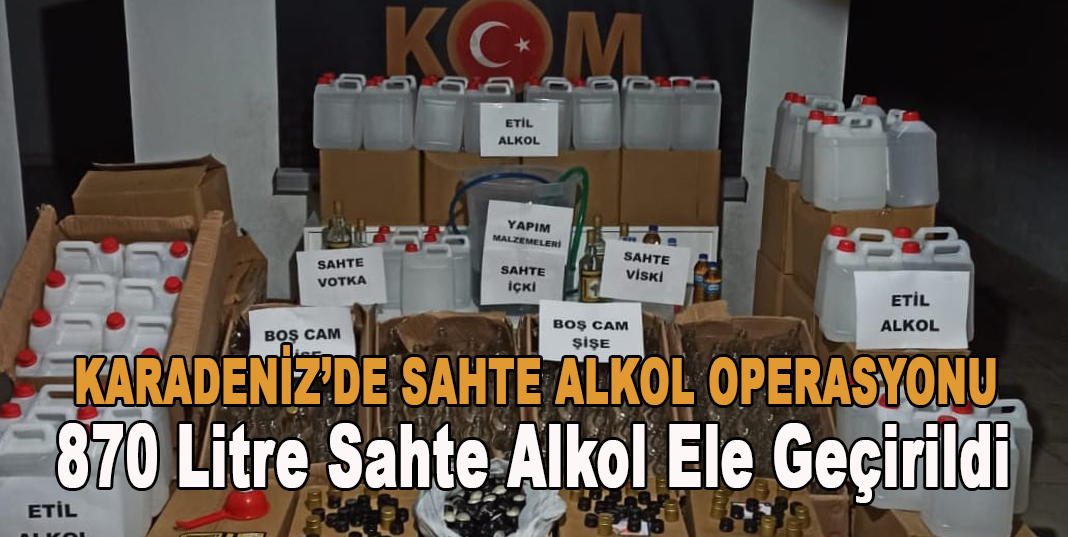 Sahte Alkol Operasyonu