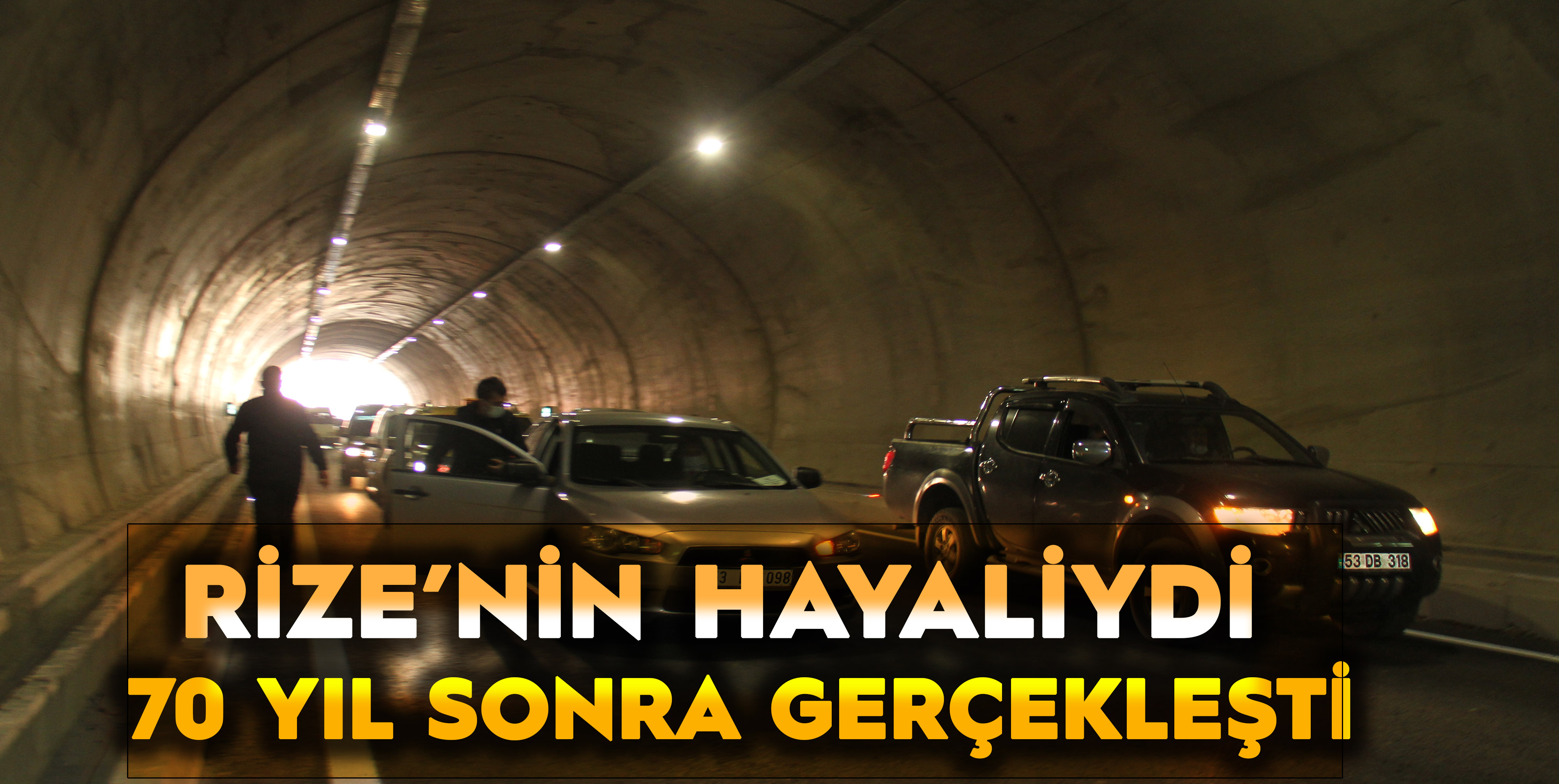 RİZE'DE 70 YILLIK HAYAL GERÇEKLEŞTİ