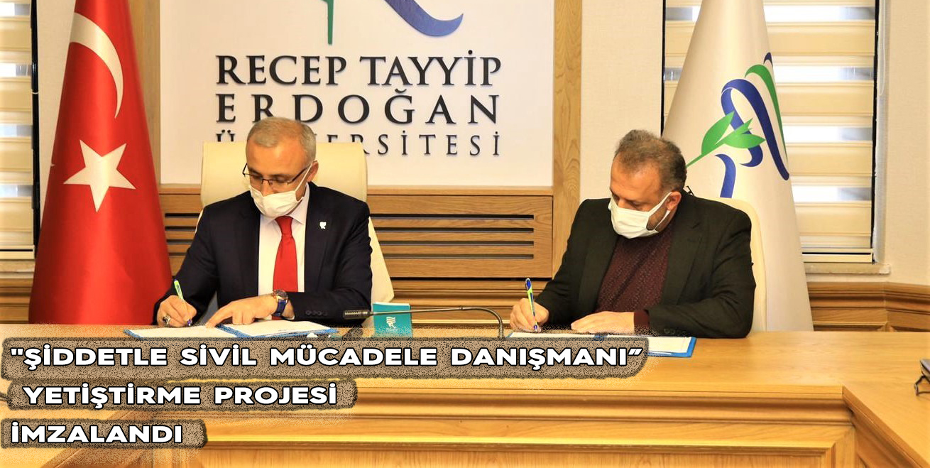 RECEP TAYYİP ERDOĞAN ÜNİVERSİTESİ HEGEM’LE PROTOKOL İMZALADI