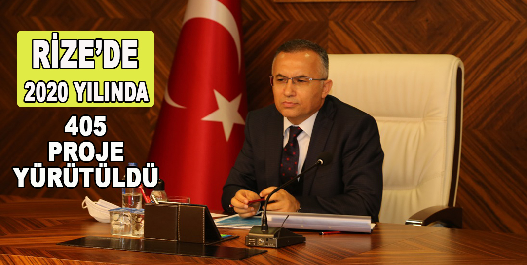 Rize'de 2021 Yılı I. Dönem İl Koordinasyon Kurulu Toplantısı Yapıldı