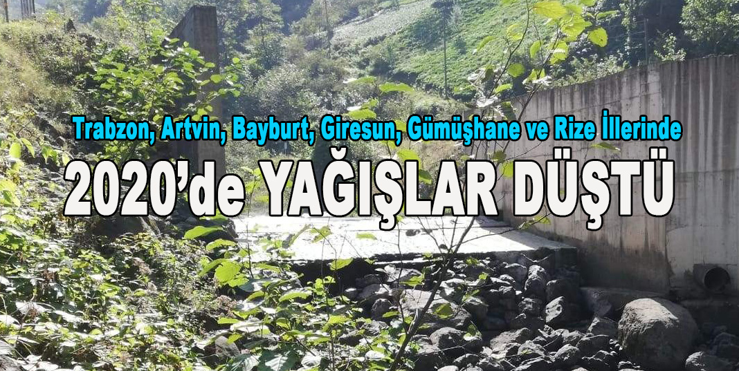 Türkiye’nin en fazla yağış alan bölgesinde yağış miktarları azalıyor