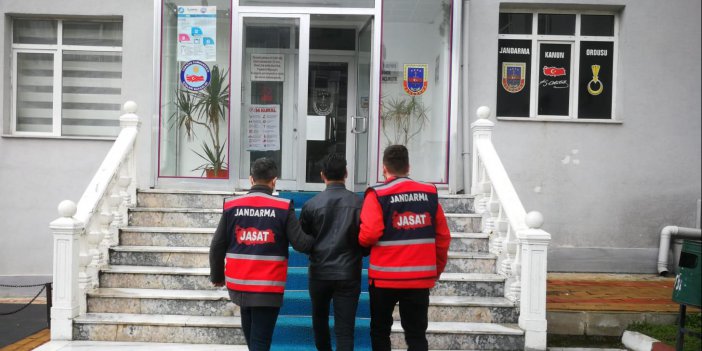 Suç makinesi jandarma dedektifleri tarafından yakalandı