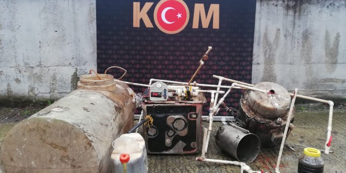 Artvin'de sahte içki operasyonu