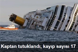 İlk önce kaptan kaçtı