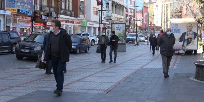 Covid 19 vakalarının düştüğü Rize'de yöre halkı rehavete kapılmamaya özen gösteriyo