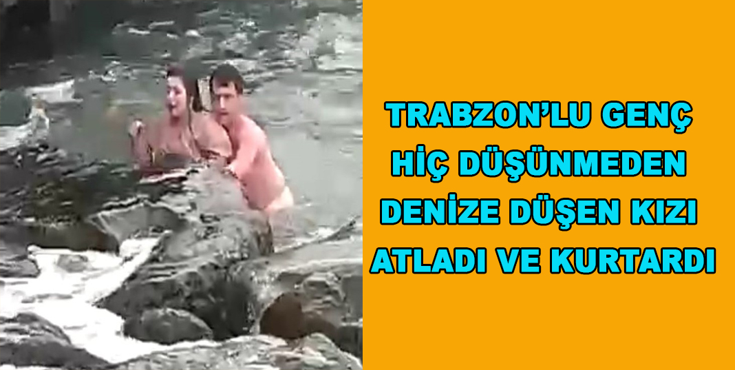 İskeleden denize düşen genç kız için buz gibi suyu düşünmeden denize atladı