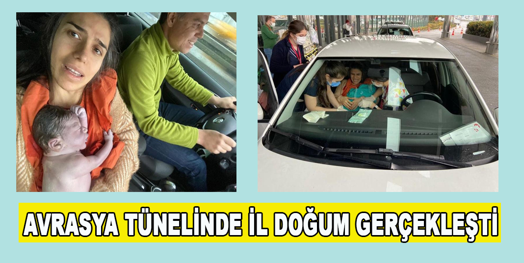 Avrasya Tüneli'nde eşi doğum yapan Deniz Giray o anları anlattı