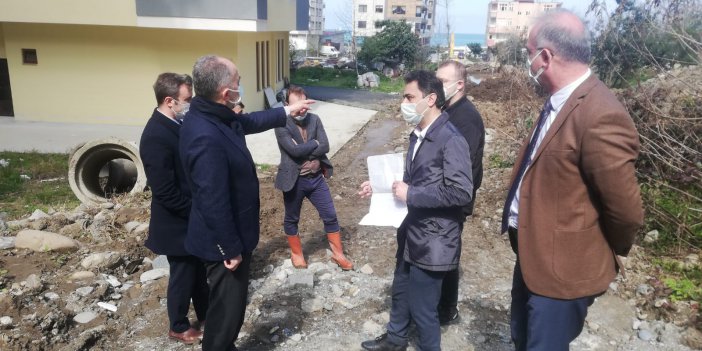 BAŞKAN METİN, DEVAM EDEN ÇALIŞMALARI İNCELEDİ