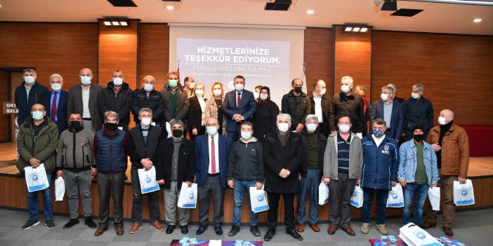 Başkan Genç’ten emekli personele vefa