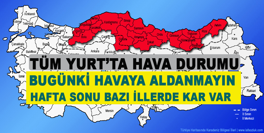 Yurtta hava durumu
