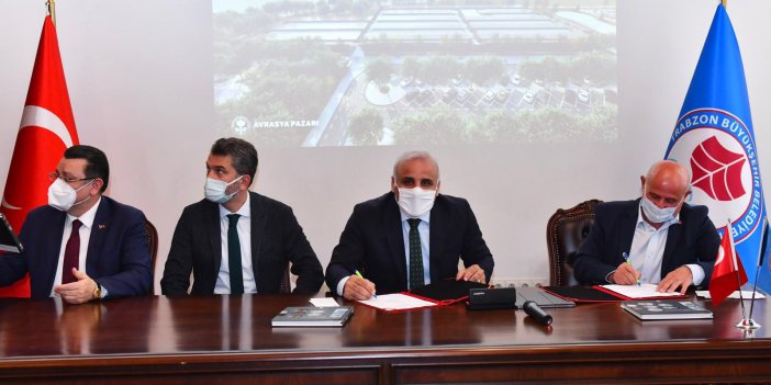 Tarihi Avrasya Pazarı Projesi için imzalar atıldı