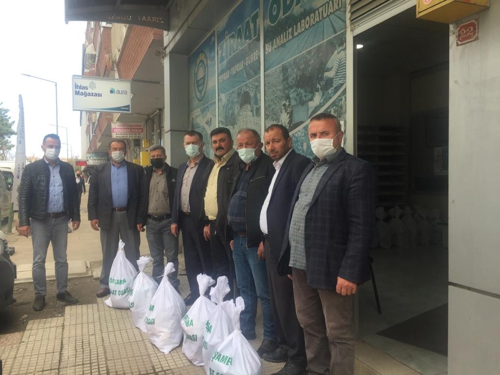 Ziraat Odası’ndan 800 çiftçiye Ramazan yardımı