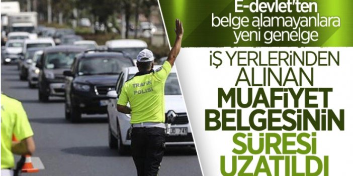 Çalışma İzni Görev Belgesi formunun geçerlilik süresi uzatıldı , İşte Uzatıldığı Tarih