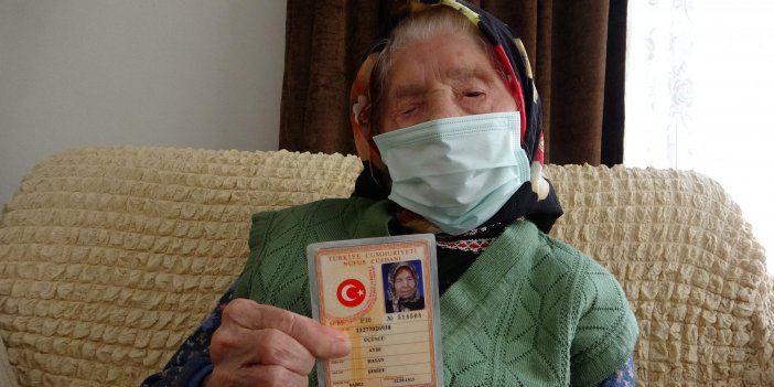 O Trabzon'un en yaşlı annesi 106 yaşında