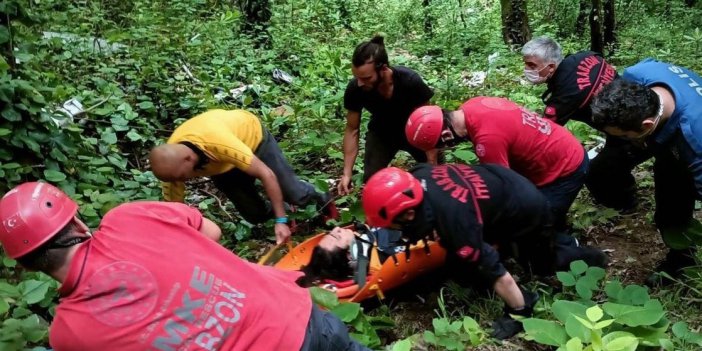 Kalede fotoğraf çekilmek isterken metrelerce yüksekten düştü