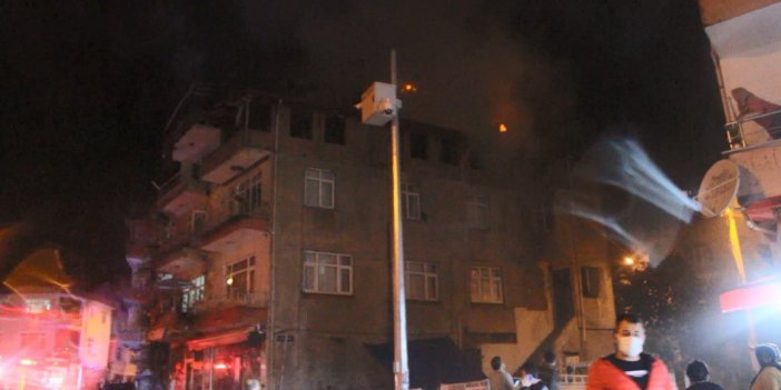 AİLESİNE KIZDI, EVİ YAKTI