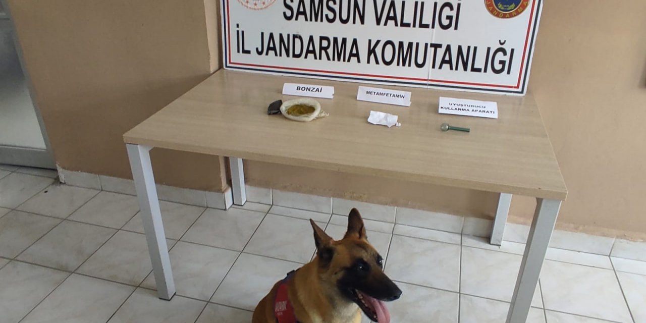 Samsun’a Uyuşturucu Sevkiyatı Jandarmaya Takıldı