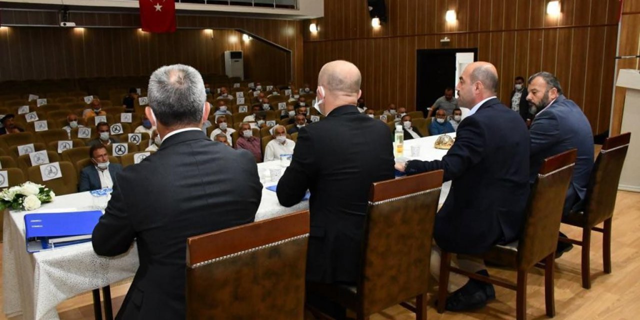 Başkan Kılıç Muhtarlarla Buluştu