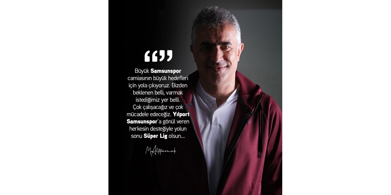 Mehmet Altıparmak: “yolun Sonu Süper Lig Olsun”