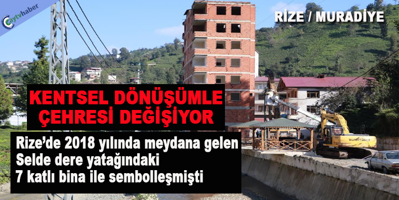 Rize’de 2018 Yılında Meydana Gelen Selde Dere Yatağındaki 7 Katlı Bina İle Sembolleşmişti