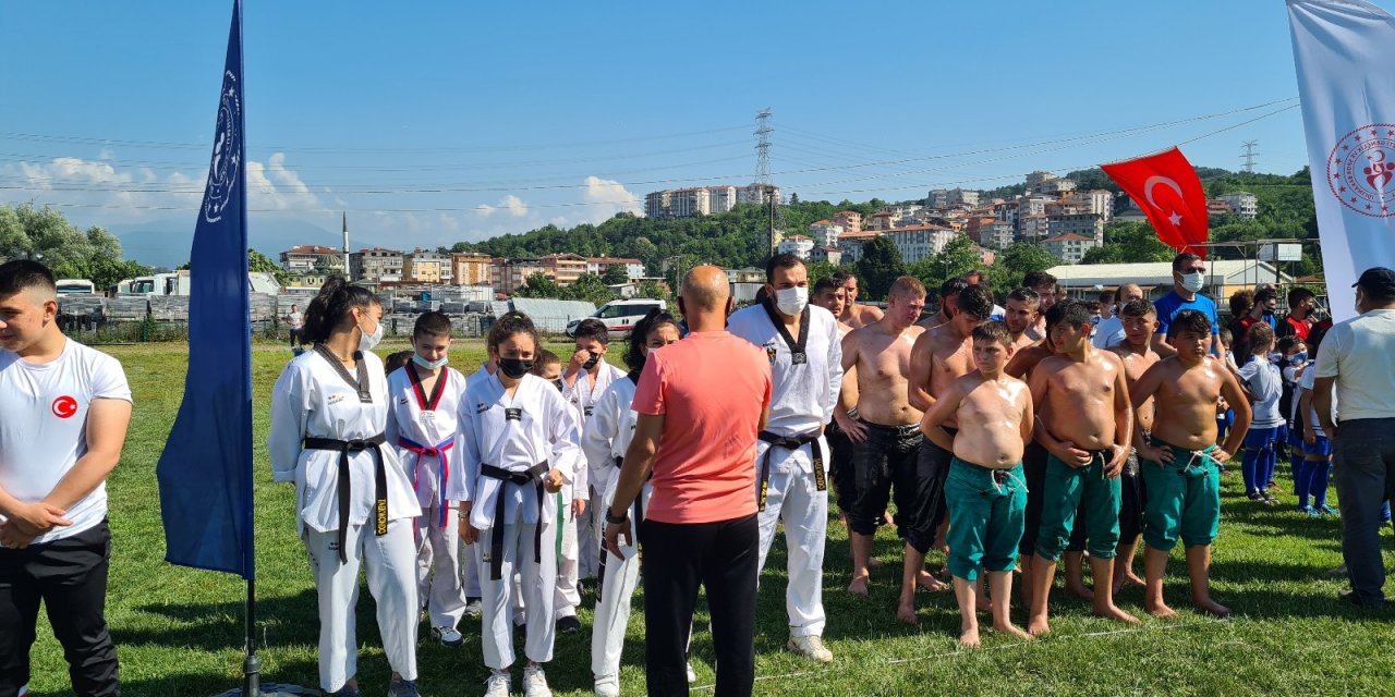 Yaz Spor Okulları Açılışı Yapıldı